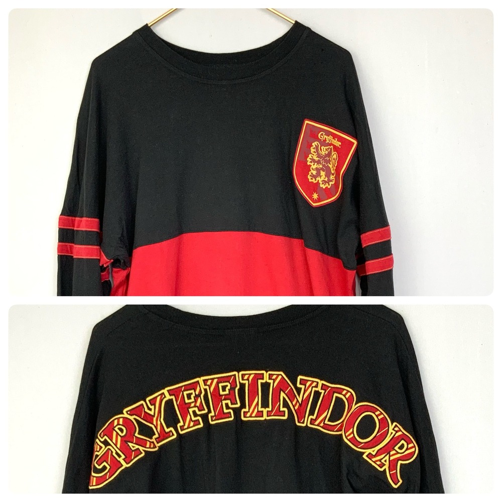 Harry Potter Universal Studios Gryffindor Wingback Rugby Spirit Jersey Shirt L